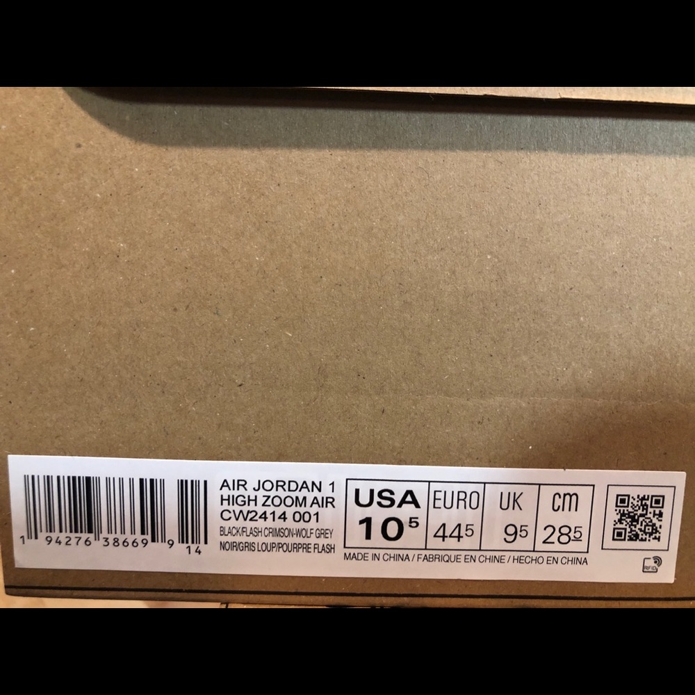 Nike Air Jordan 1 Retro High Zoom Crater CW2414 - Picture 10 of 14
